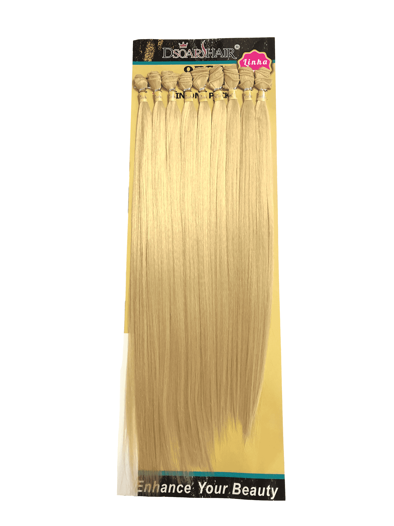 Cabelo Bio Liso Fabulosa Dsoar Hair Cor 613 - Loiro Claro