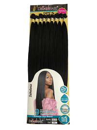 Cabelo Bio Liso Fabulosa Dsoar Hair Cor 1B - Preto