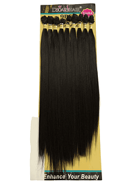 Cabelo Bio Liso Fabulosa Dsoar Hair Cor 4 - Castanho Médio